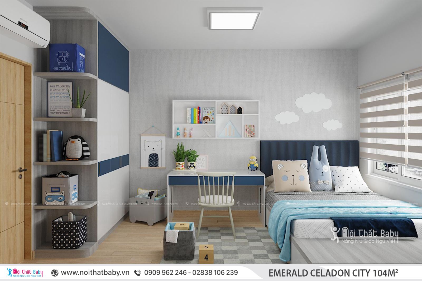 Tổng hợp các mẫu thiết kế nội thất Chung cư Emerald Celadon City